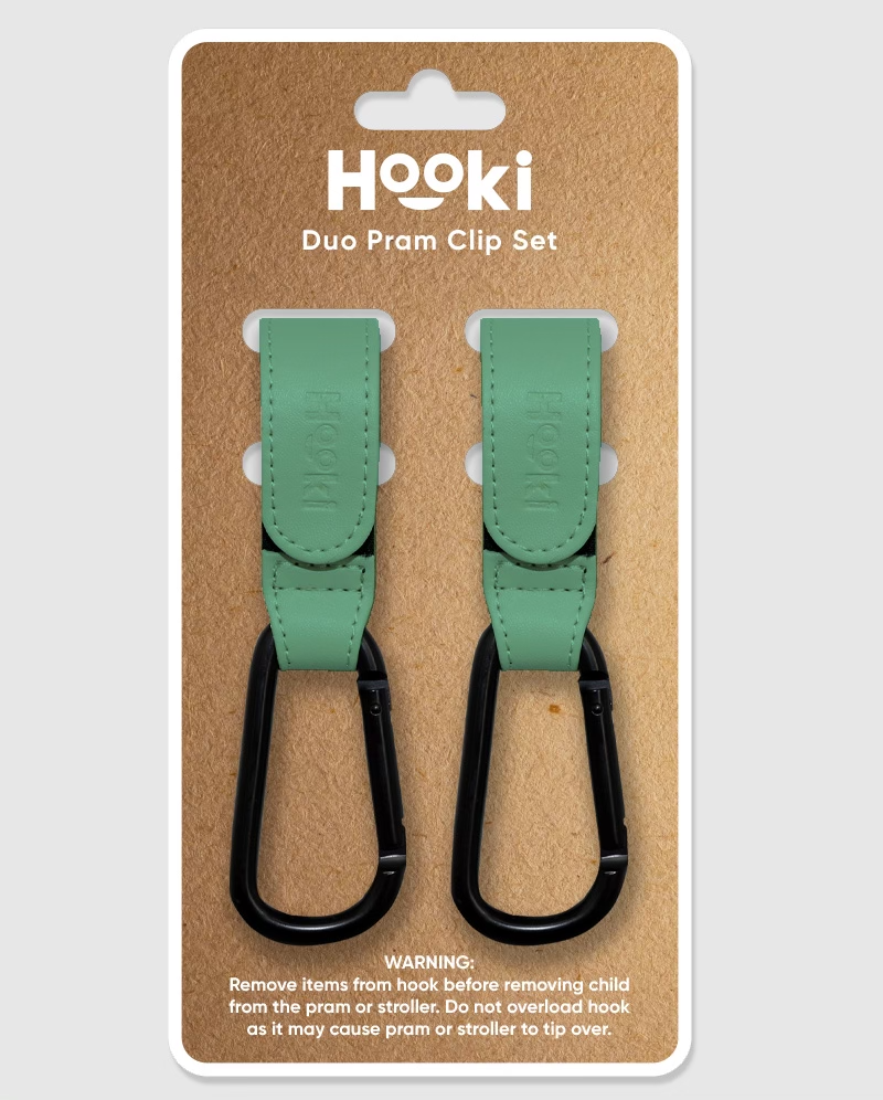 Hooki Duo Pram Clip Set