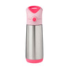 b.box 500ml Insulated Drink Bottle Flamingo Fizz