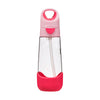 b.box Tritan Water Bottle 600ml Flamingo Fizz