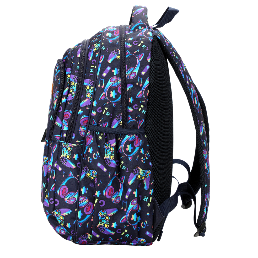 Alimasy Girl Gaming Large School Backpack