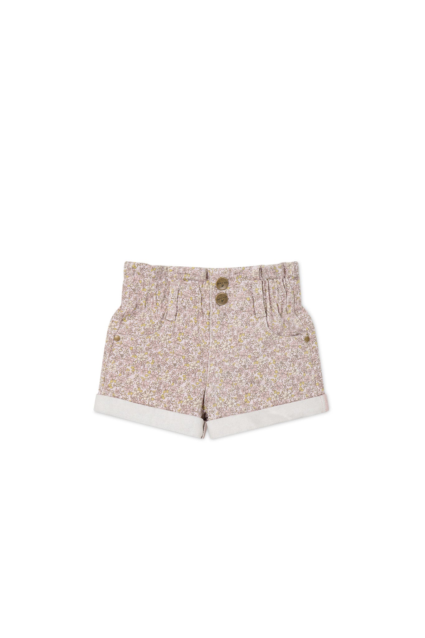 Jamie Kay Cotton Twill Short - Chloe Lilac