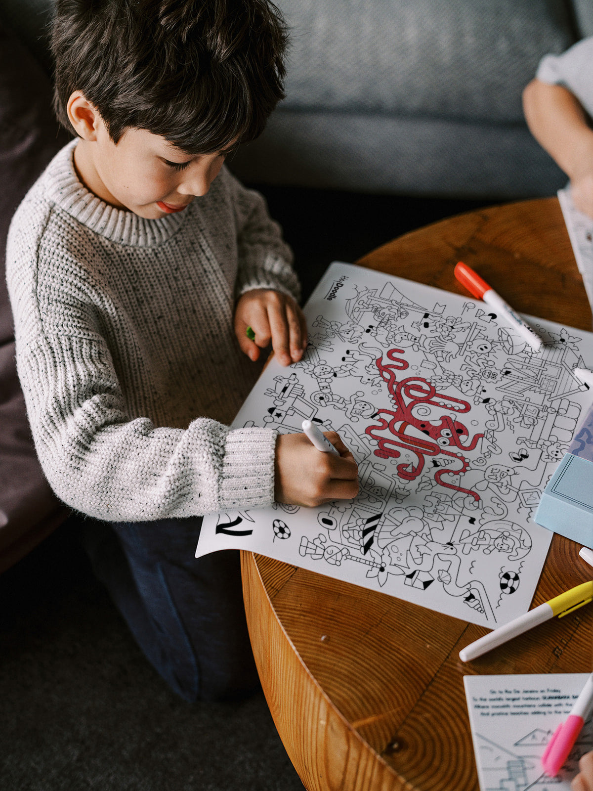 Hey Doodle 'S' Sounds Speech Therapy Colouring & Doodle Mat
