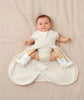 ergoPouch Hip Harness Cocoon Swaddle Bag 0.2 Tog Oatmeal Marle