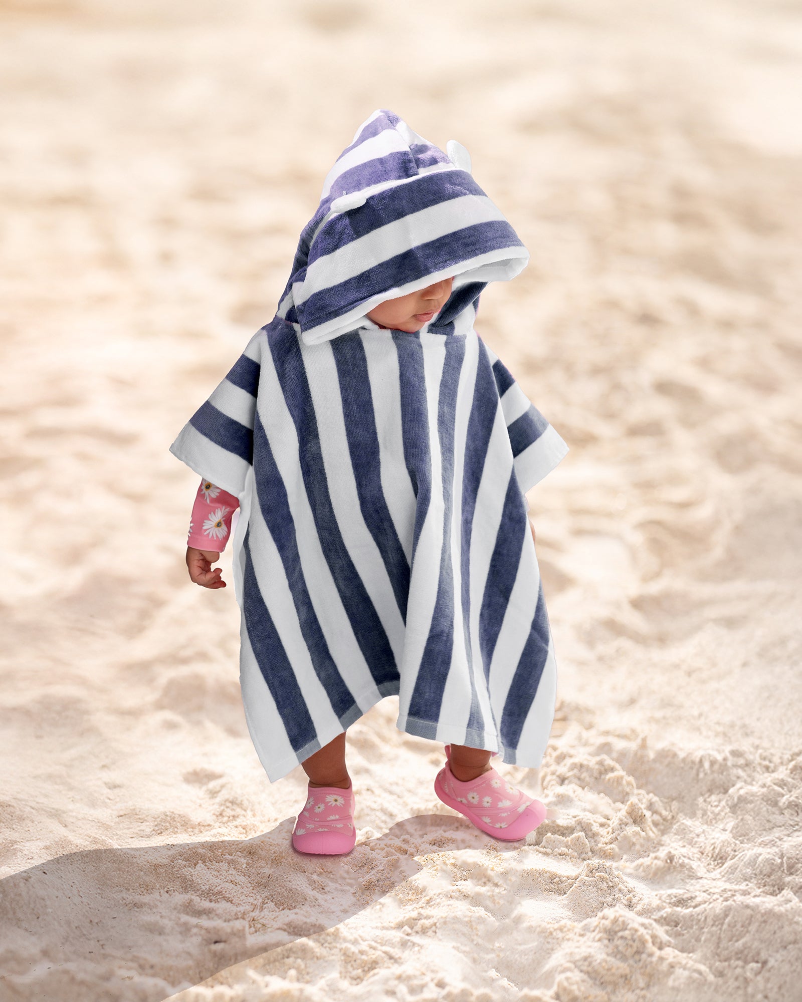 Toshi Hooded Towel Beachcomber - Moonlight