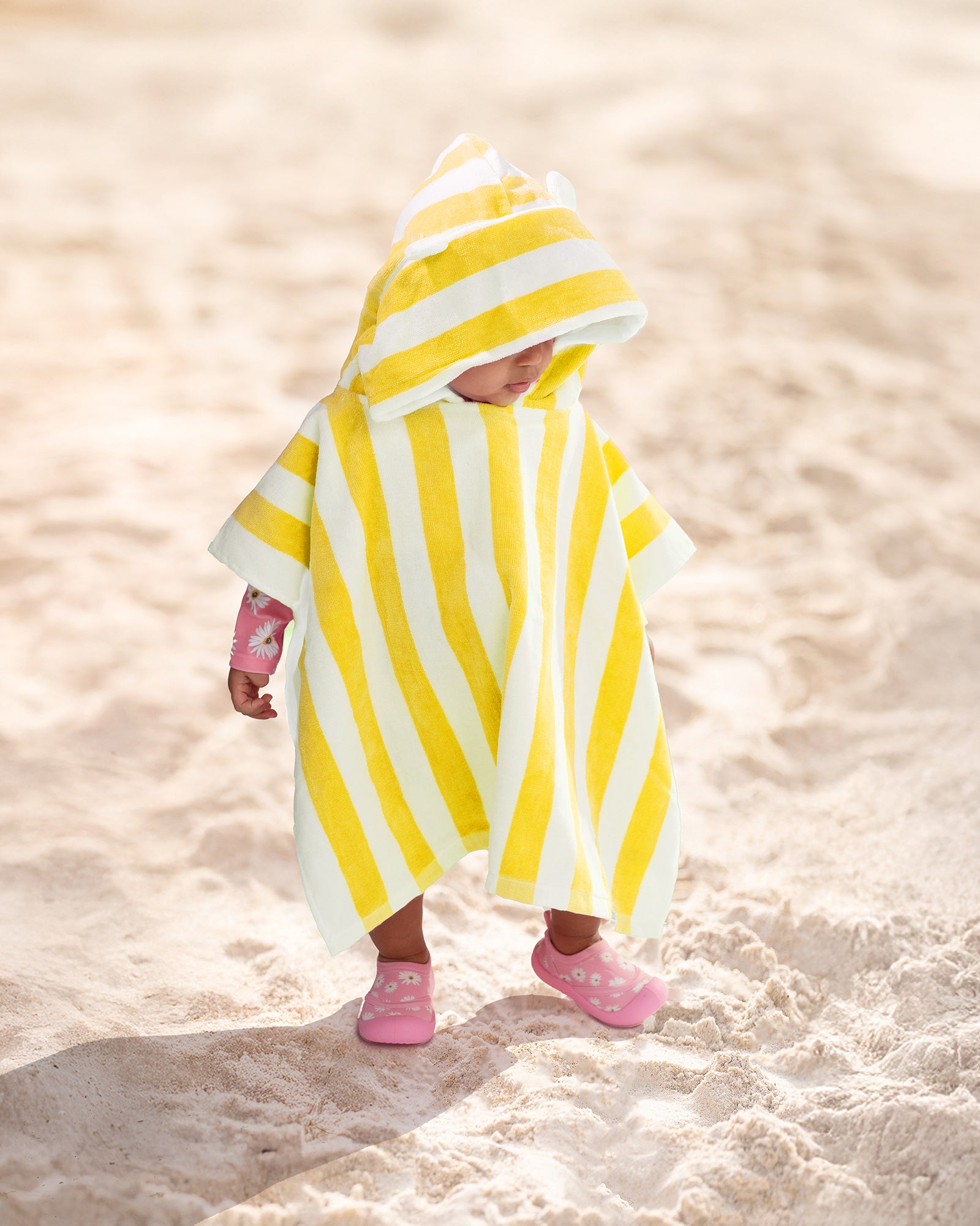 Toshi Hooded Towel Beachcomber - Sunny