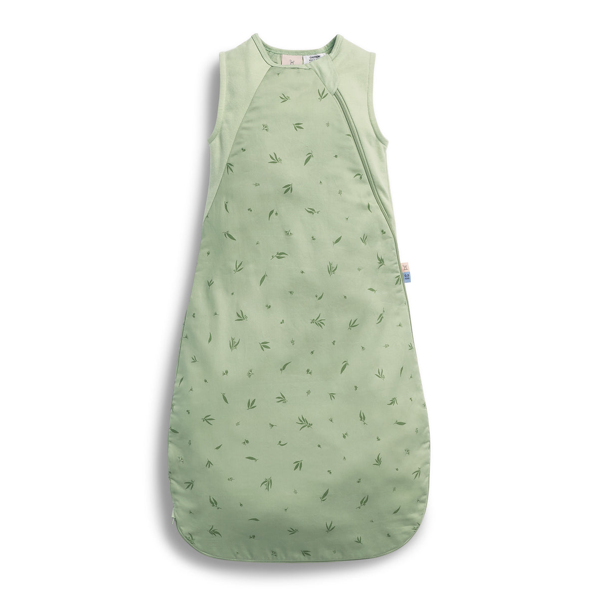 ergoPouch Side Zip Sheeting Bag Willow 1.0 tog