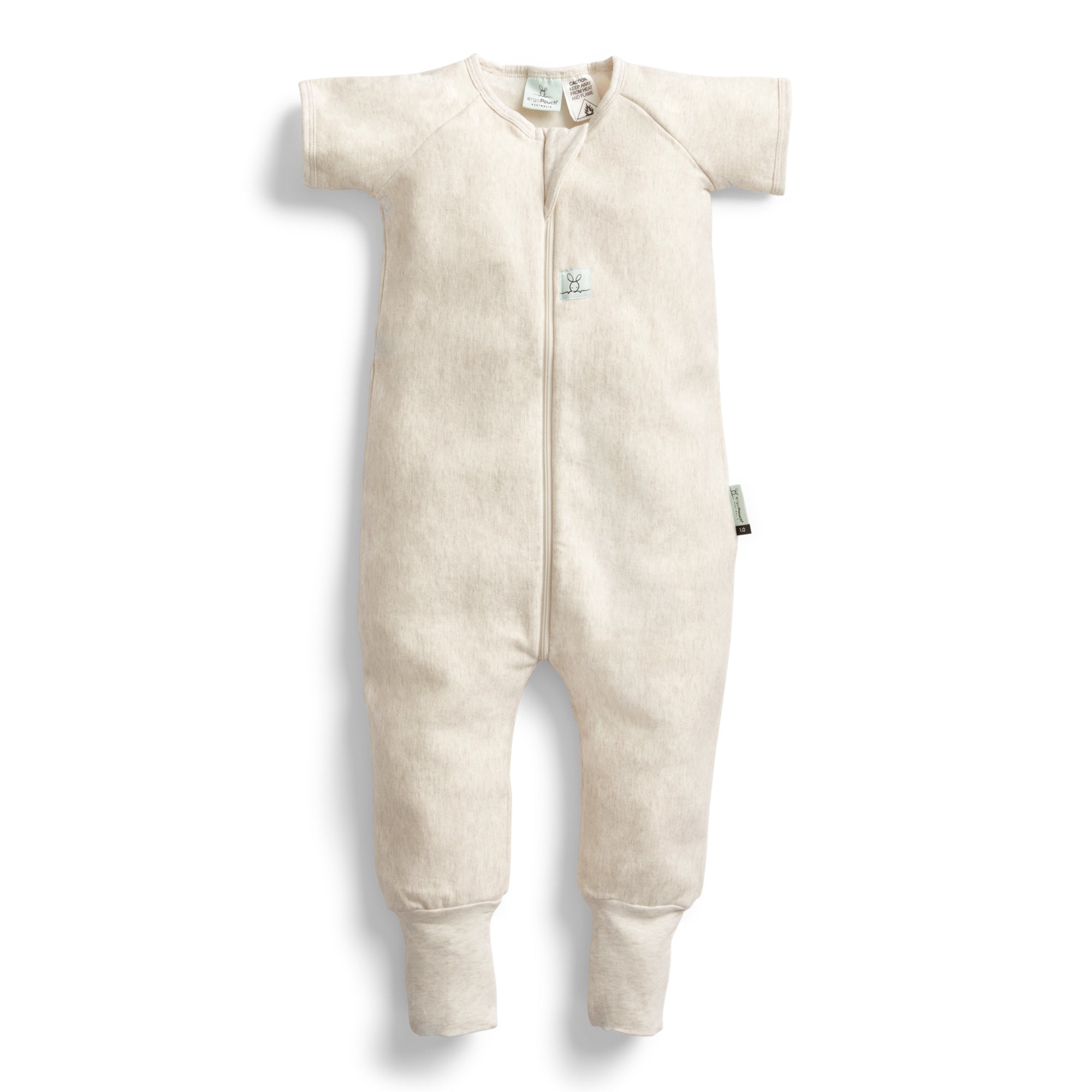 ergoPouch Sleep Onesies 1.0 tog Oatmeal Marle