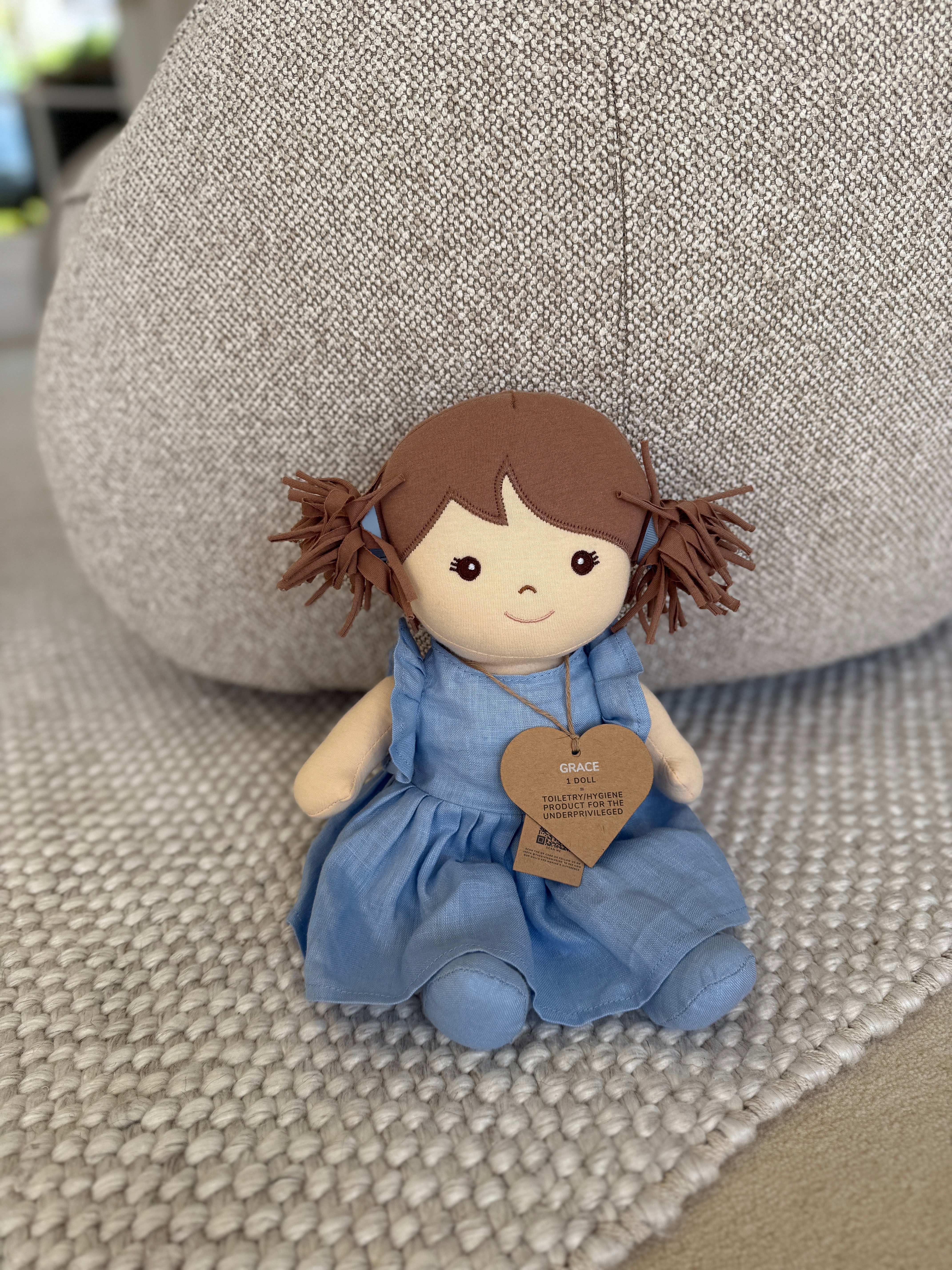 Grace Rag Doll - Hygeine Products for the Underprivileged