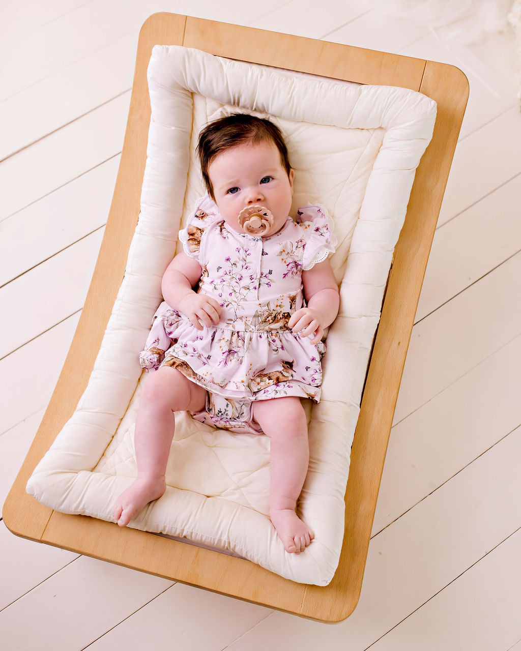 Confetti Kidz Bamboo Bodysuit Dress - Enchanted Gardens