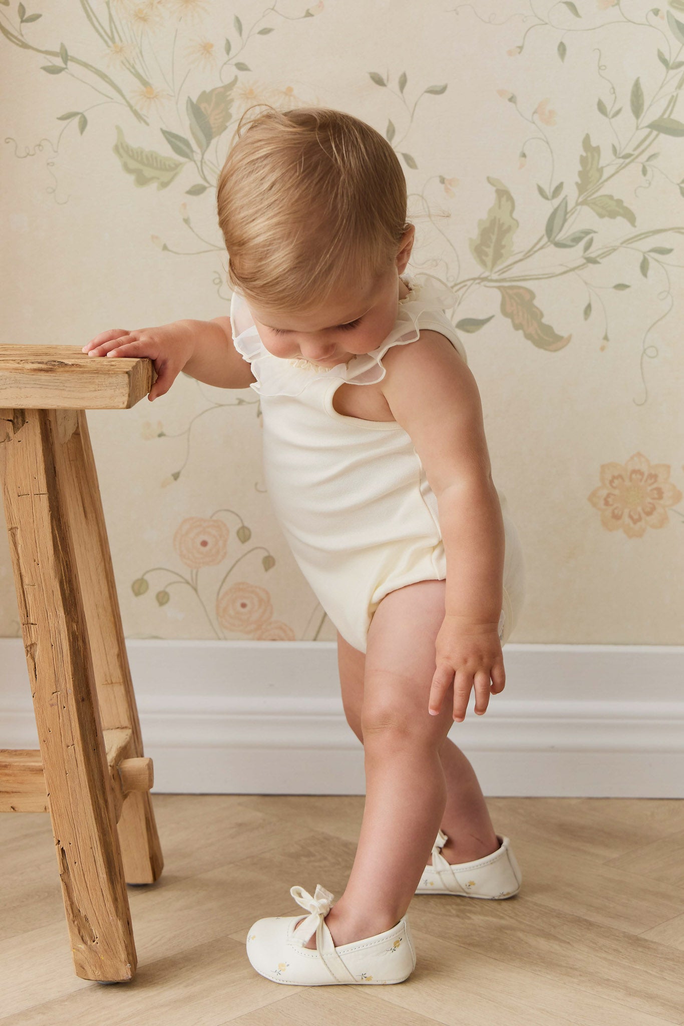 Jamie Kay Adalyn Playsuit - Parchment