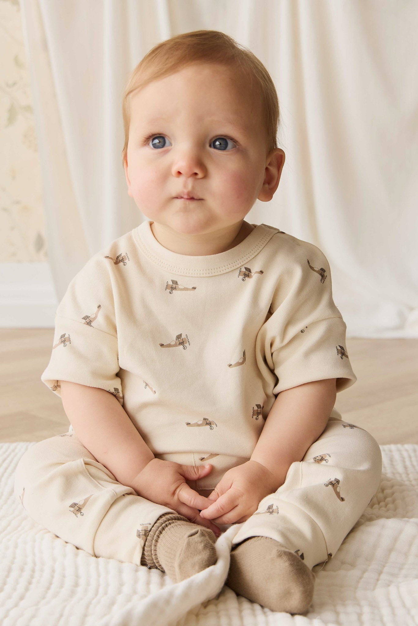 Jamie Kay Pima Cotton Wesley Tee - Fly High