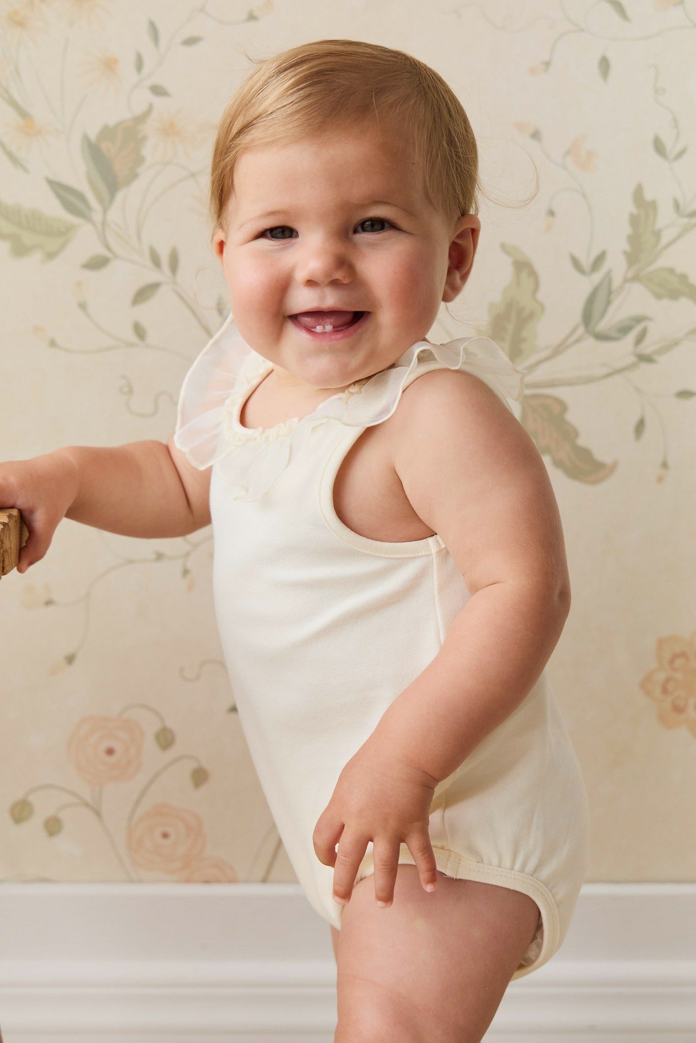 Jamie Kay Adalyn Playsuit - Parchment