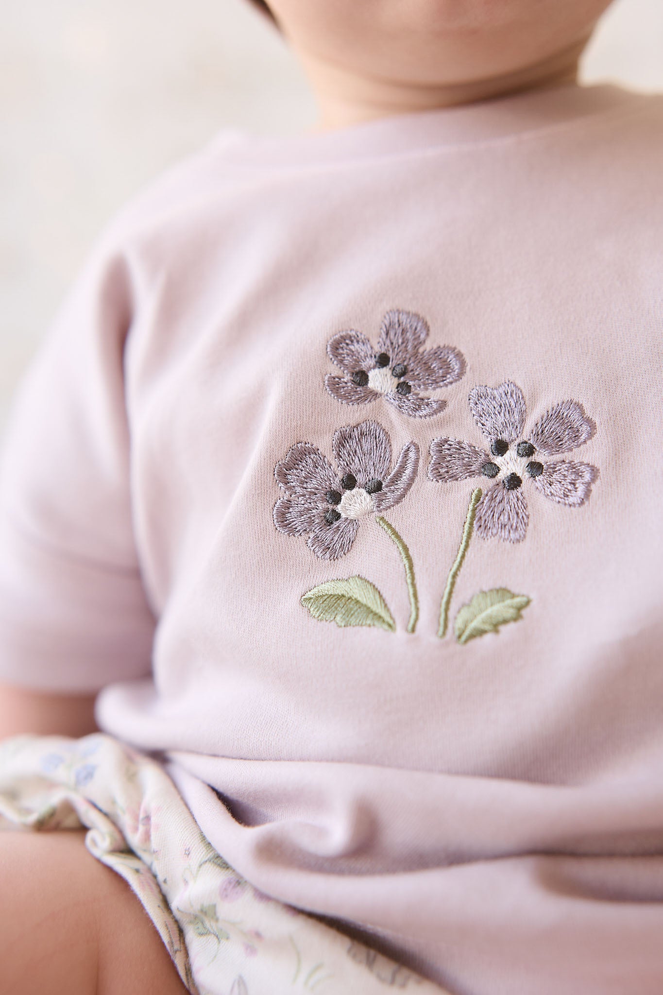 Jamie Kay Pima Cotton Mimi Top - Luna Meadow Flowers