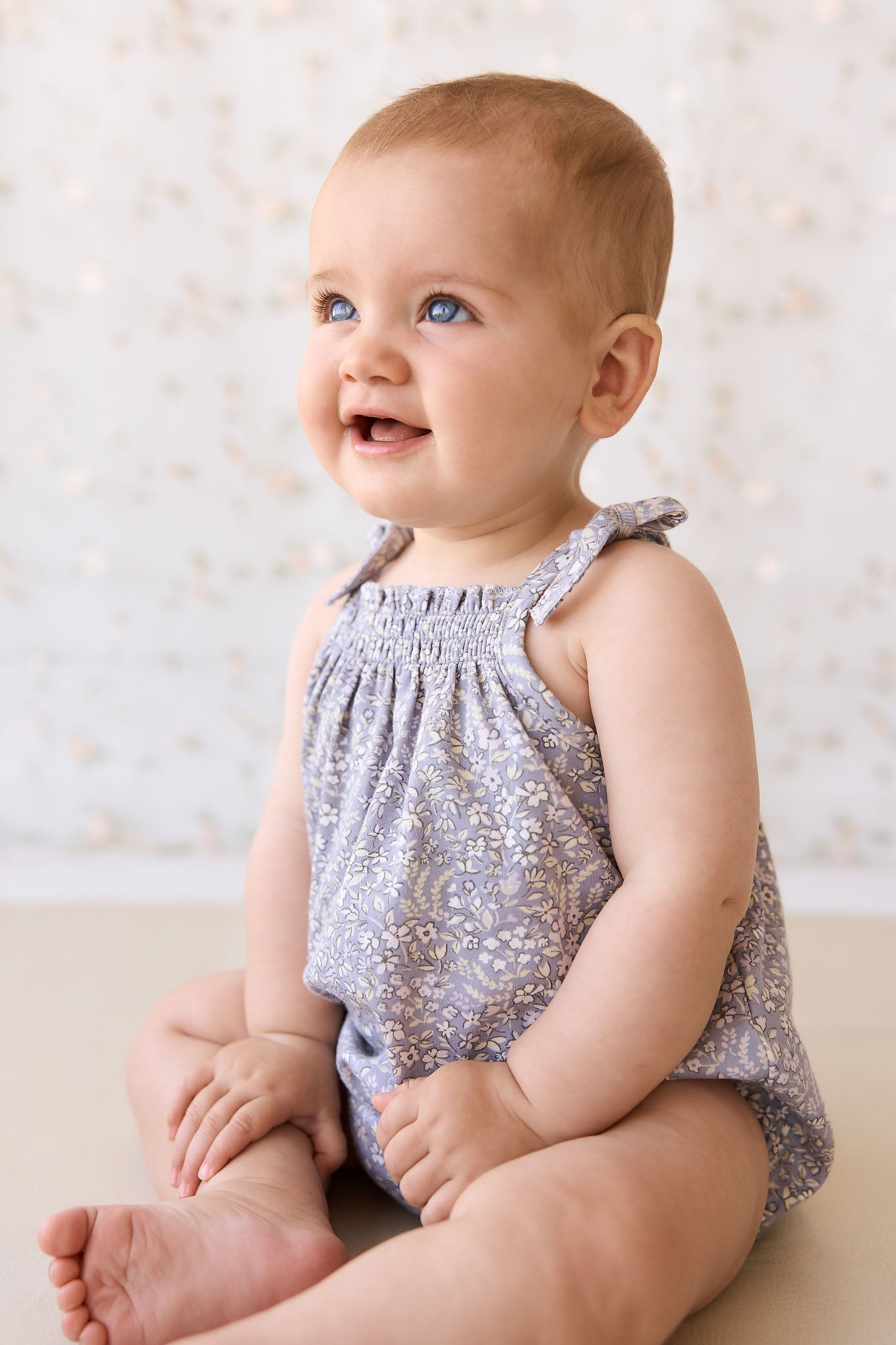 Jamie Kay Organic Cotton Cassie Playsuit - April Lilac