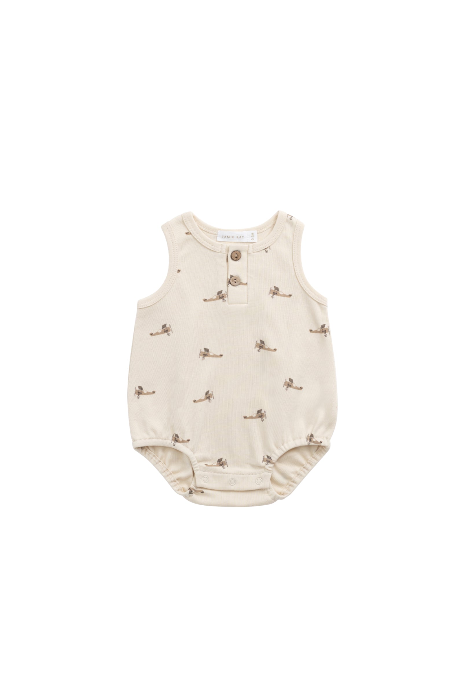 Jamie Kay Pima Cotton Archie Playsuit - Fly High