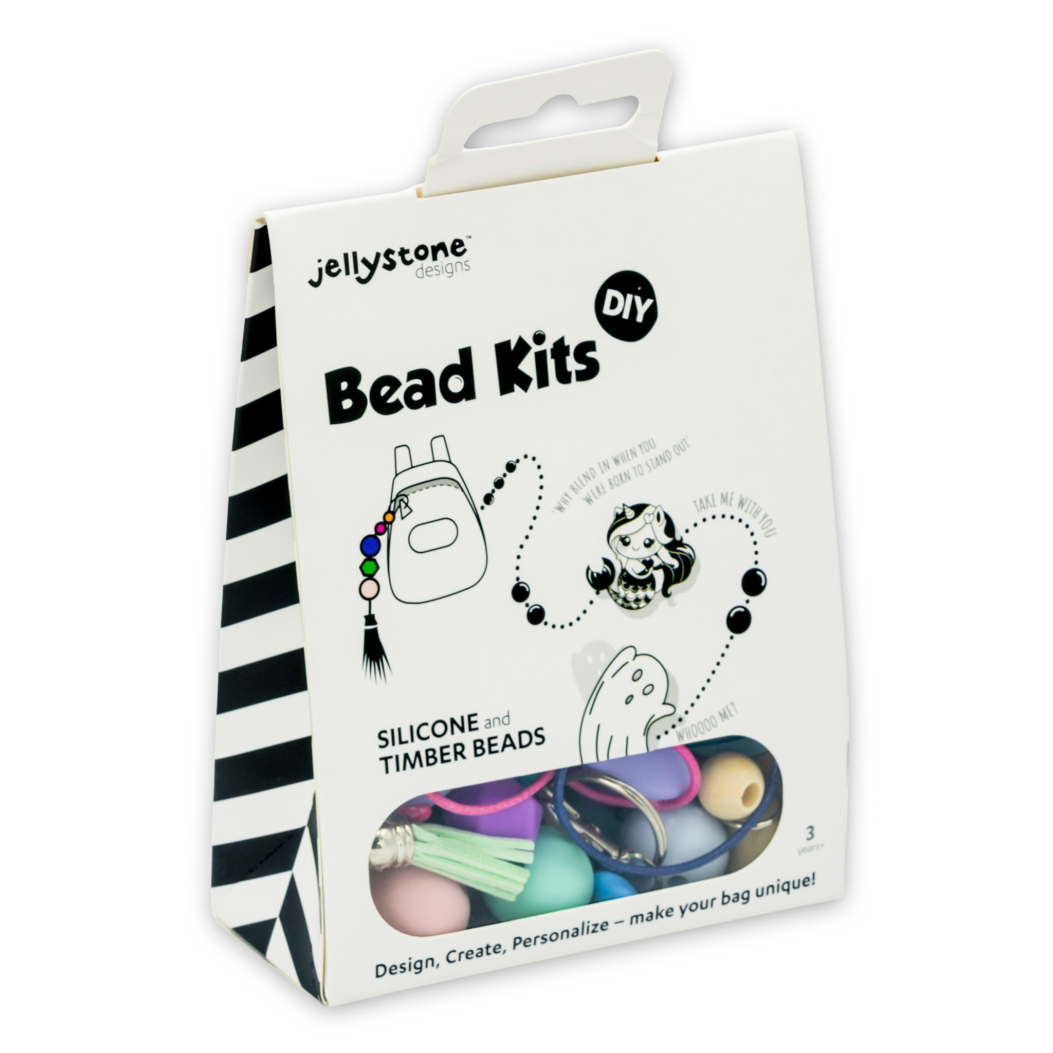 Jellystone Bead Kits DIY Bag Tag