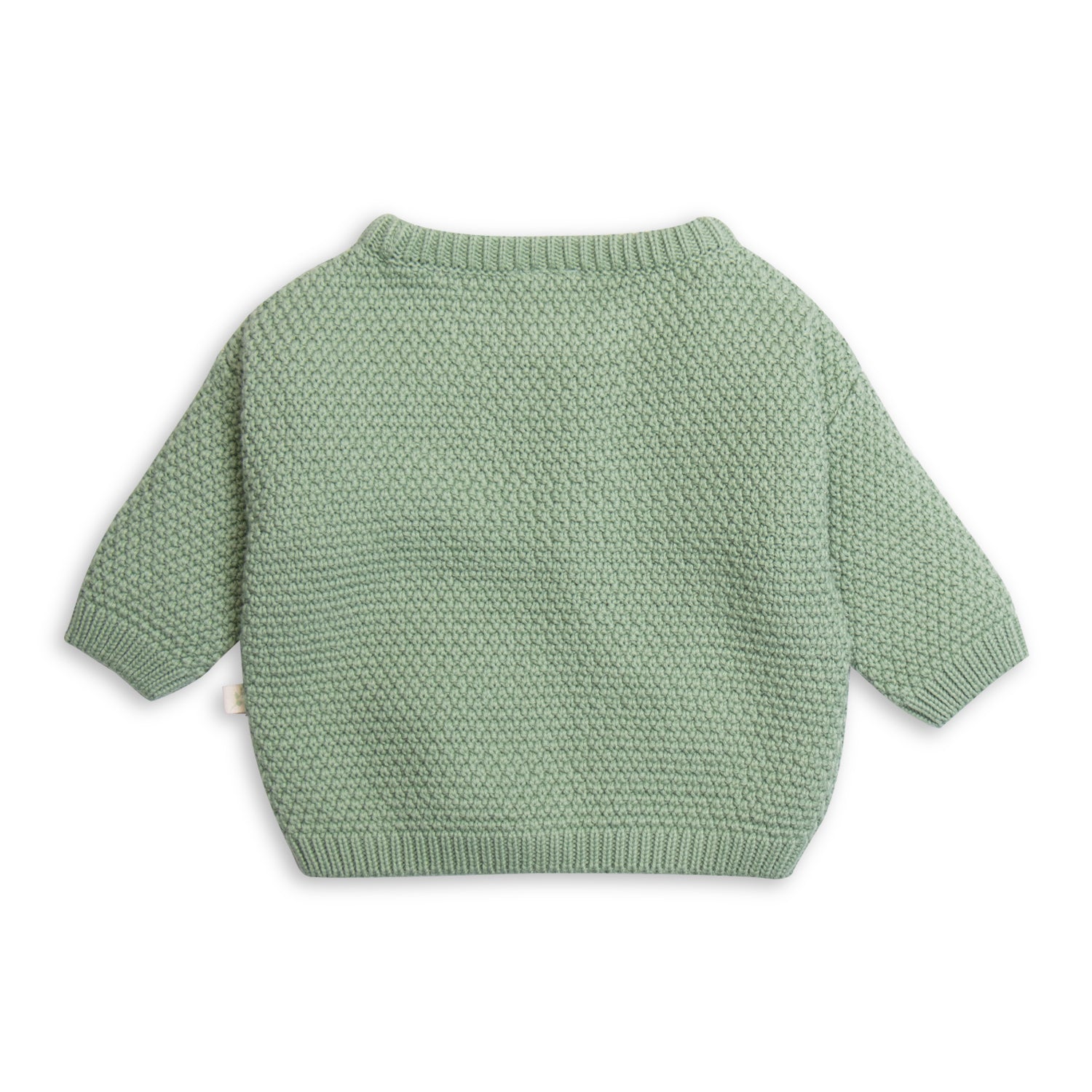 Tiny Twig Knitted Moss Knit Jumper - Basil