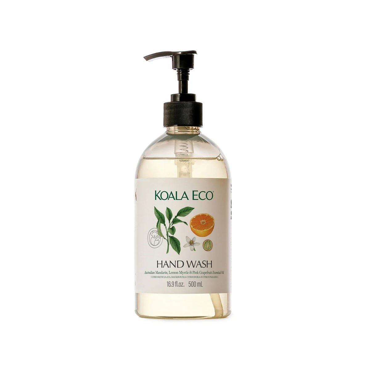 Koala Eco Natural Hand Wash - Mandarin, Lemon Myrtle & Pink Grapefruit