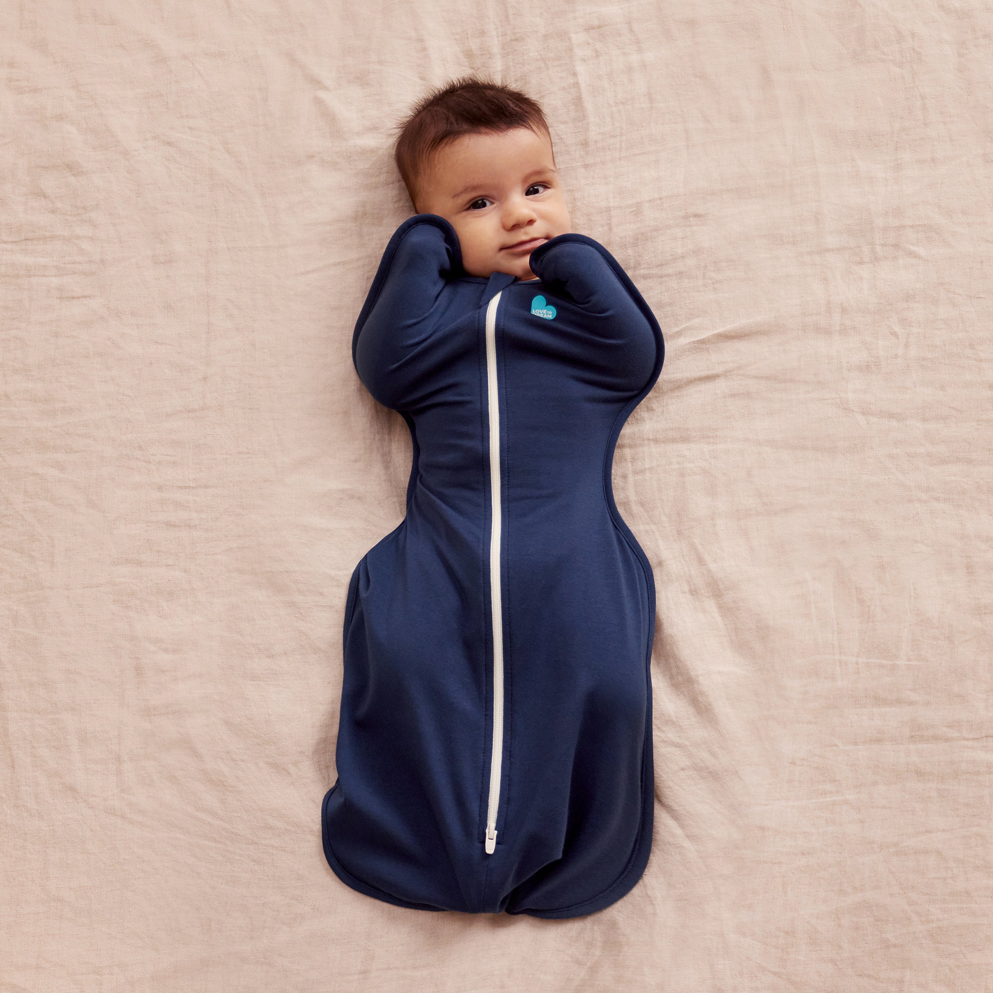 Love to Dream Swaddle Up 1.0 tog Stretch Cotton - Navy