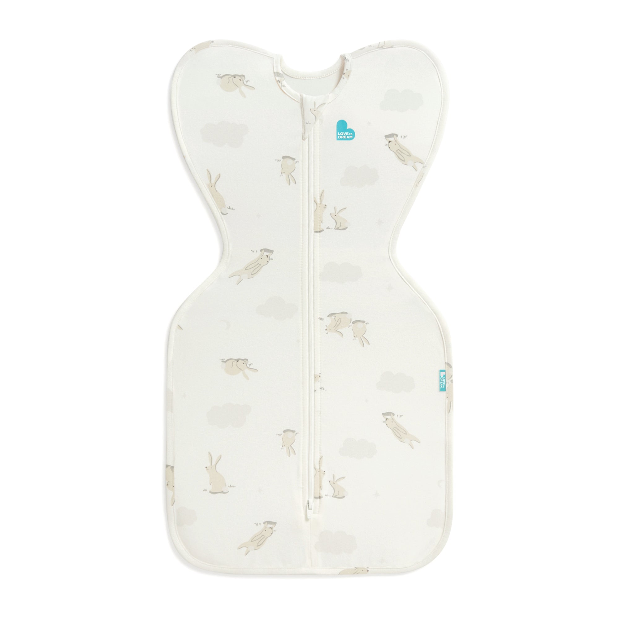 Love to Dream Swaddle Up 1.0 tog Stretch Cotton Cloud Bunnies