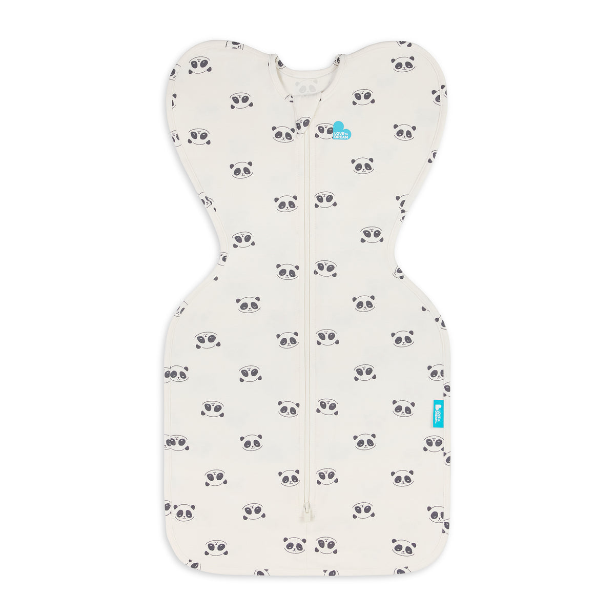Love to Dream Swaddle Up 1.0 tog Cotton Cream Sleepy Pandas