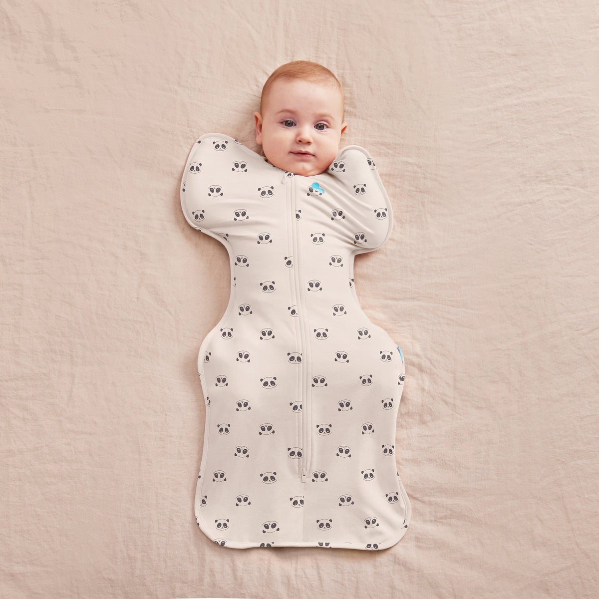 Love to Dream Swaddle Up 1.0 tog Cotton Cream Sleepy Pandas