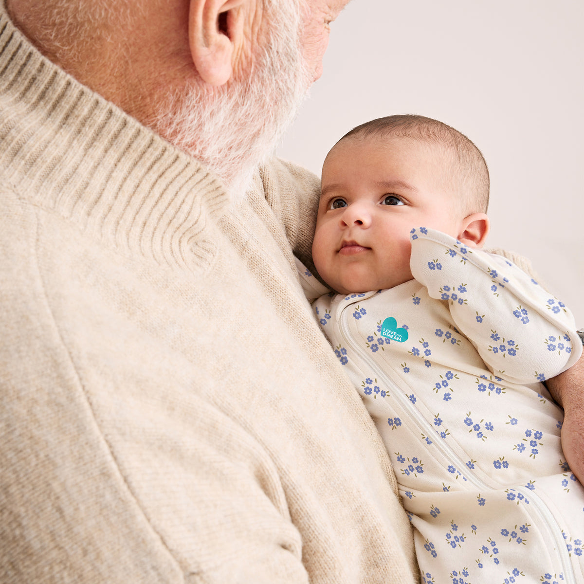 Love to Dream Swaddle Up 1.0 tog Cotton Jacaranda Meadow