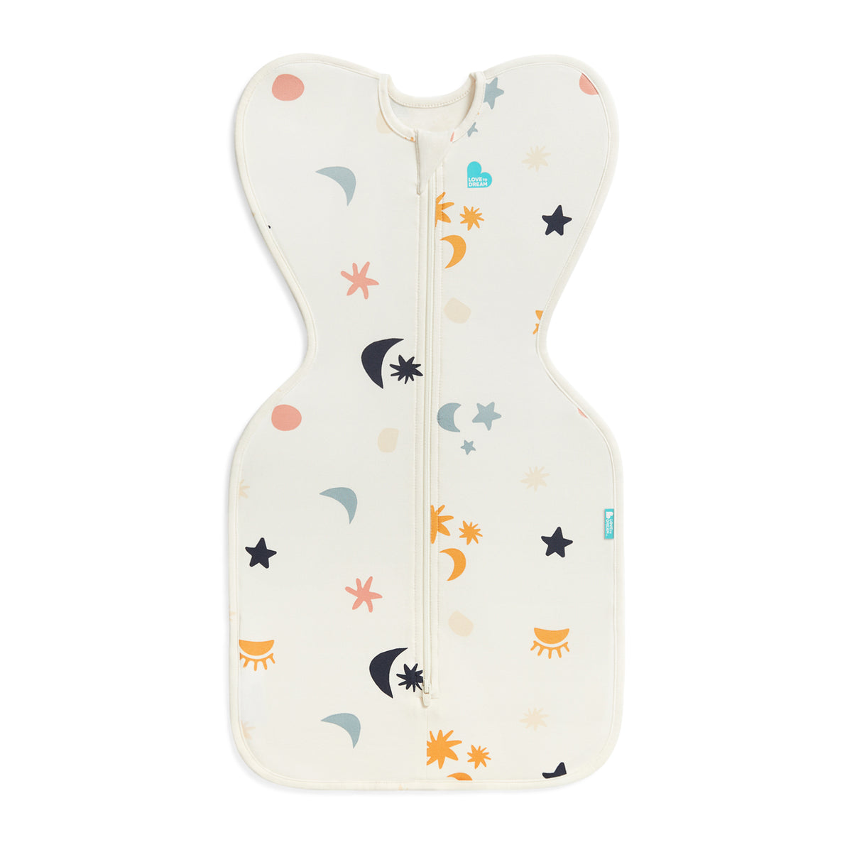 Love to Dream Swaddle Up 1.0 tog Organic Cotton Buff Lunar