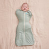 Love to Dream Swaddle Up 1.5 tog Stretch Cotton Fleece Twigs Olive