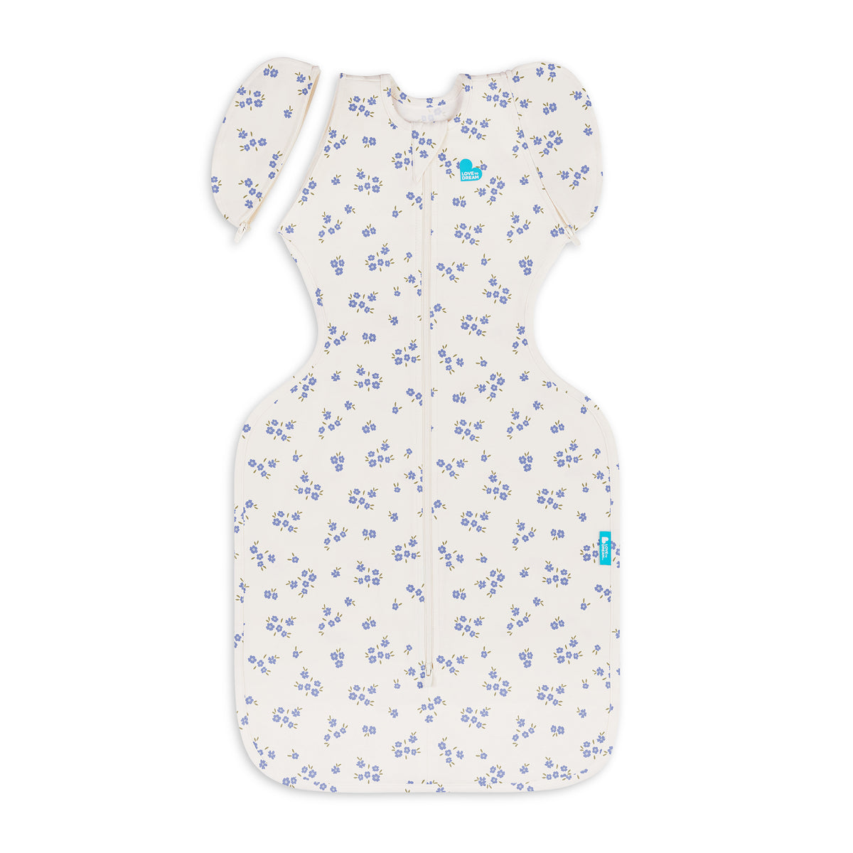 Love To Dream Transition Bag 1.0 tog Cotton Jacaranda Meadow