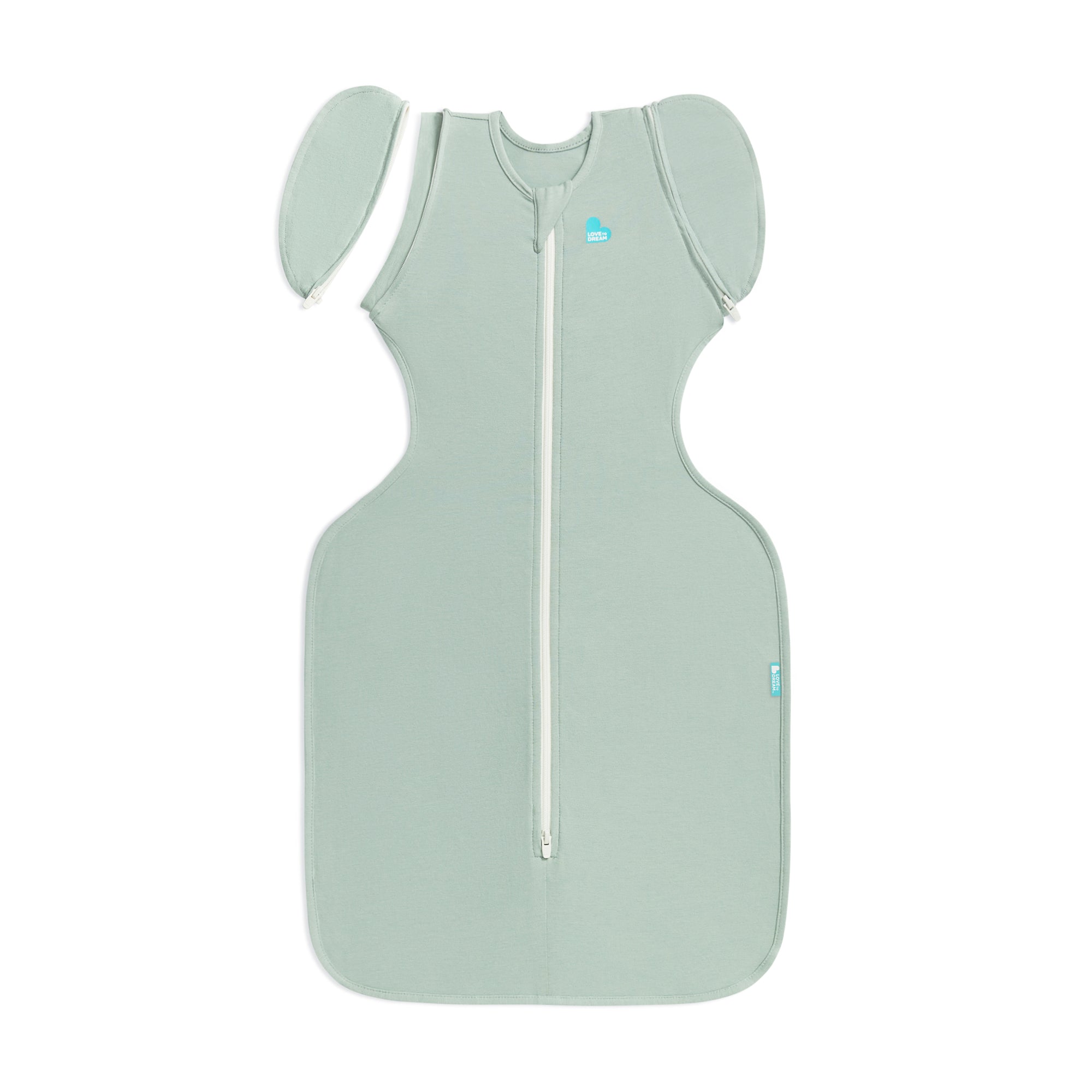 Love to Dream Swaddle Transition 0.2 tog Stretch Cotton Olive