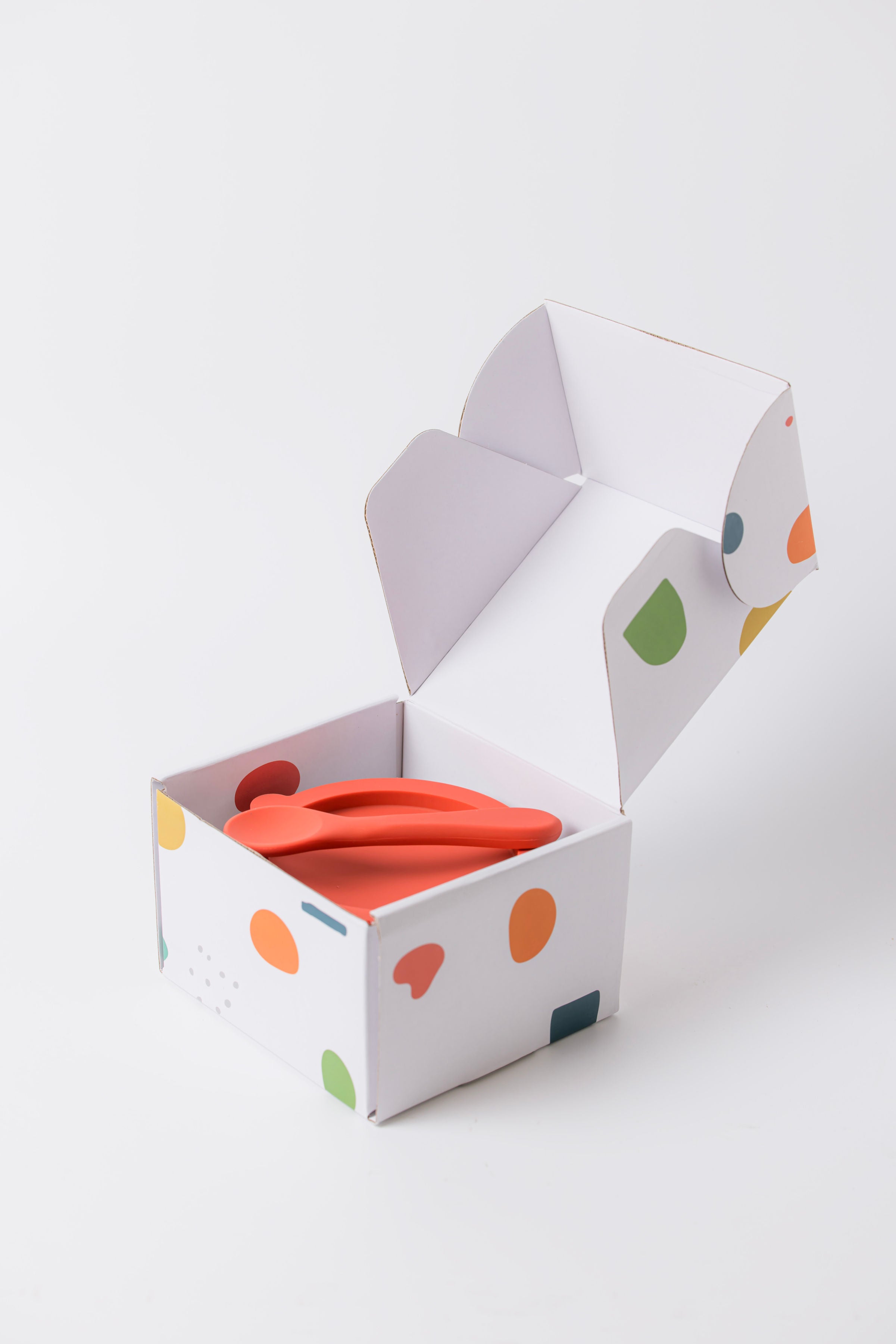 Lion and Lady 18/8 Stainless Steel Feeding Bowl with Suction Base Fuchsia Pink