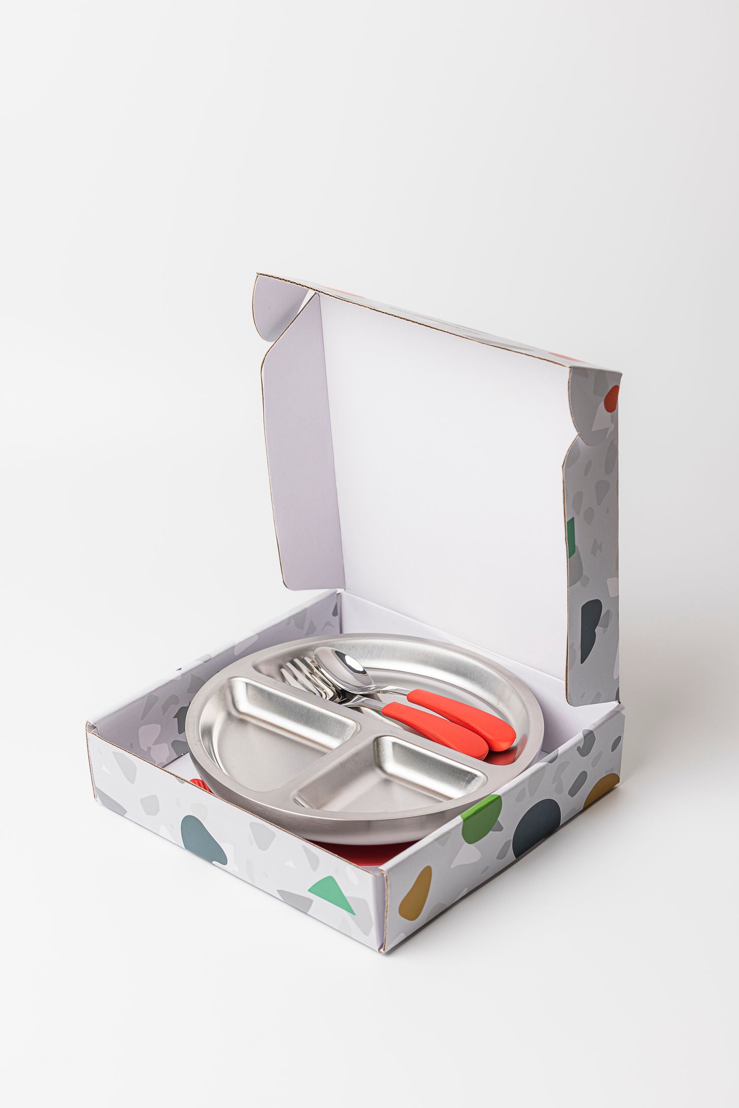 Lion and Lady 4pce Meal Time Set - Fuchsia Pink