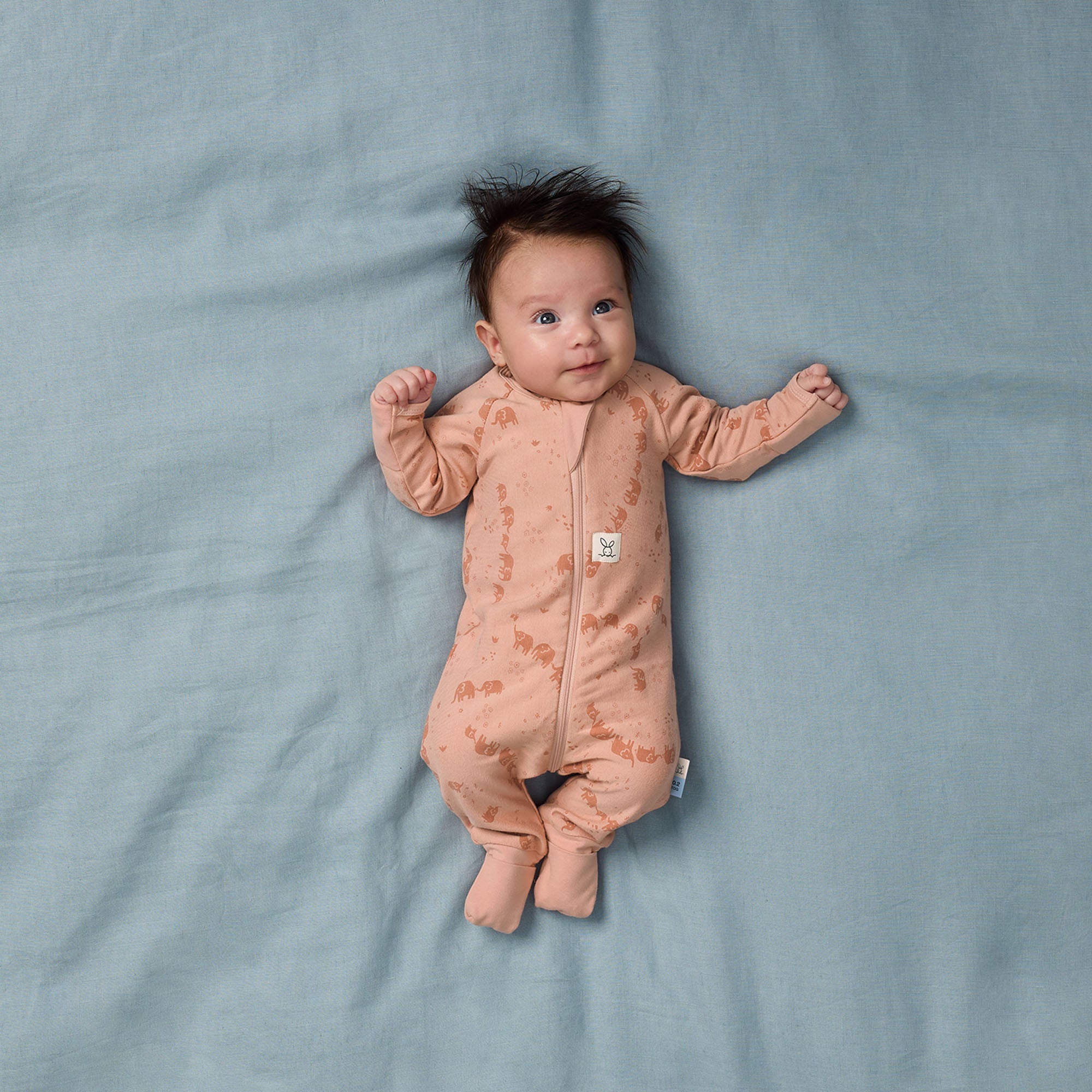 ergoPouch Long Sleeve Layers 0.2 tog - Elephant Parade