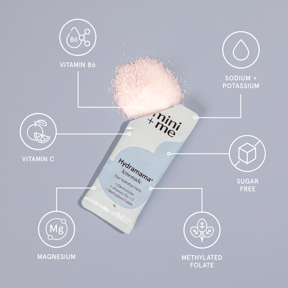 Hydramama Mini and Me Hydration Powder Lemonade