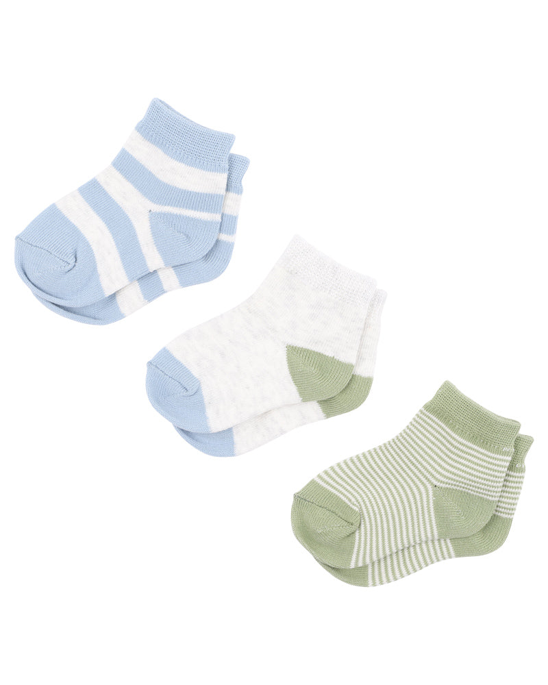 Minihaha Socks Blues & Greens 3 Pack
