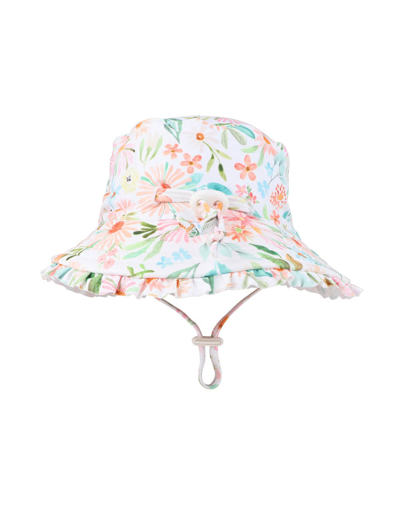 Minihaha Eliana Swim Hat with Quick Release Neck Tie