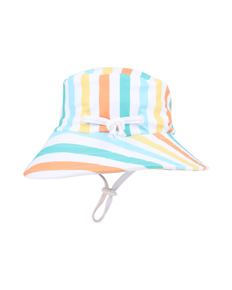 Minihaha Luca Stripe Swim Hat