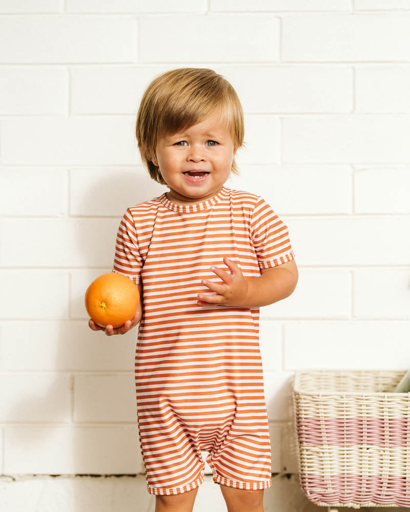 Harvey Stripe SS Rash Suit