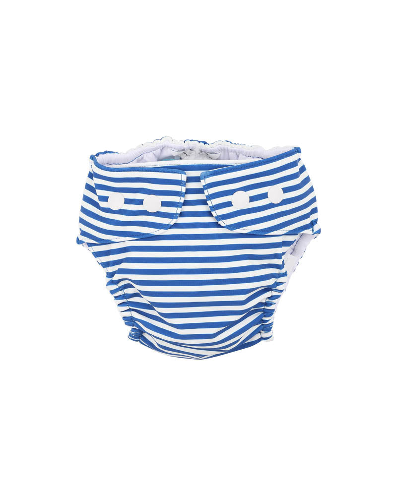 Bodhi Stripe Aqua Nappy