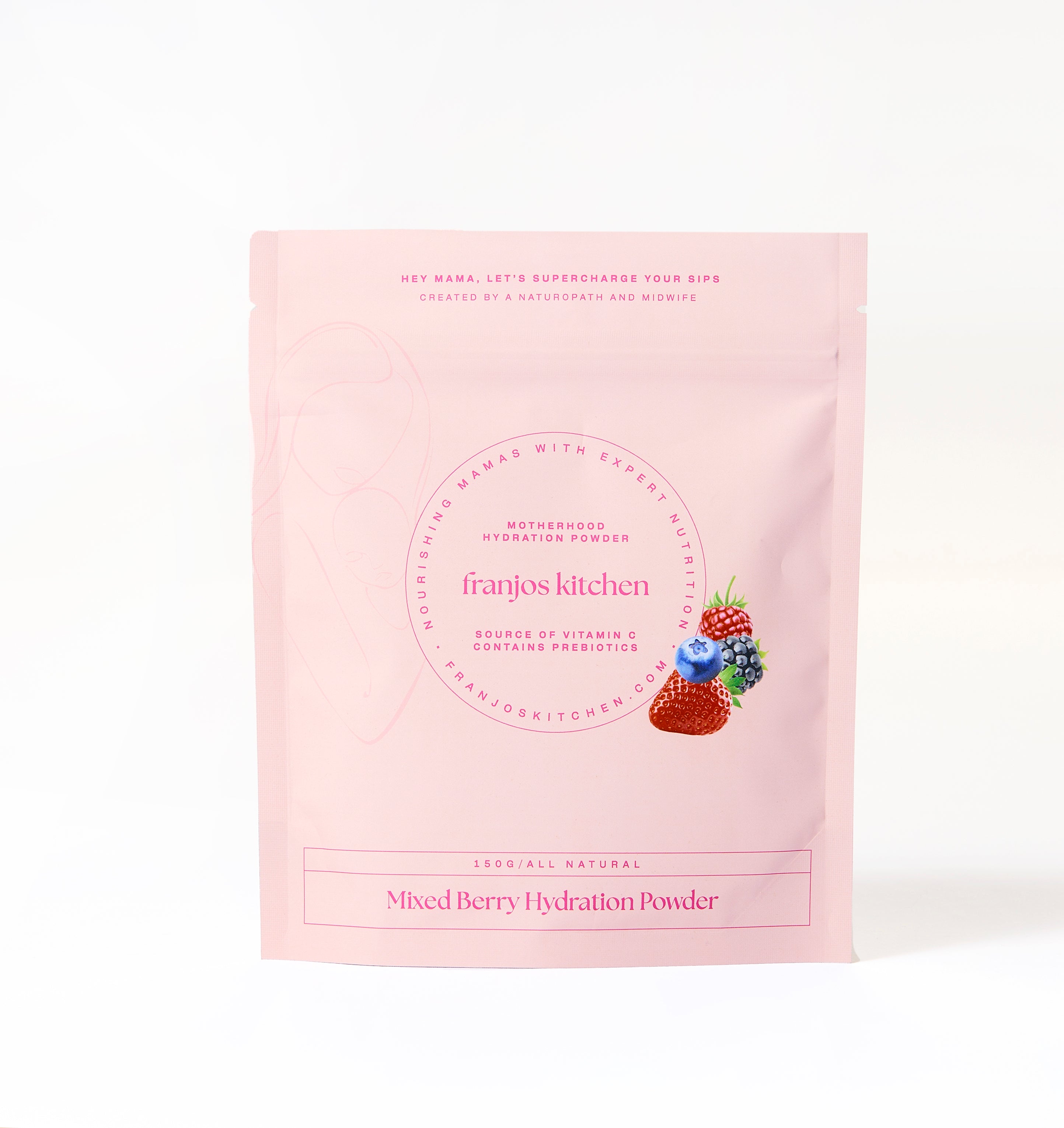 Franjo's Kitchen Mixed Berry Motherhood Hydration 150g