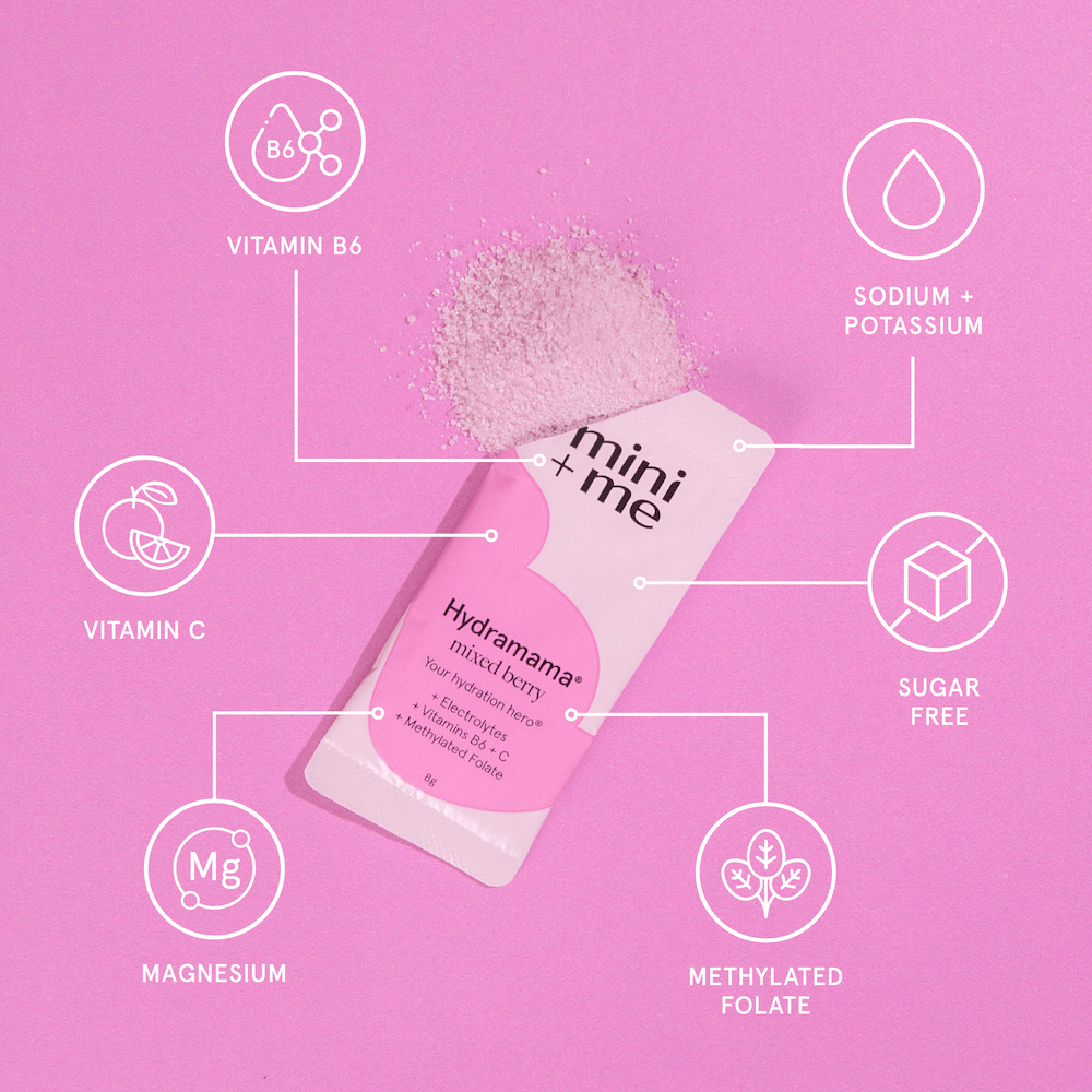 Hydramama Mini and Me Hydration Powder Mixed Berry