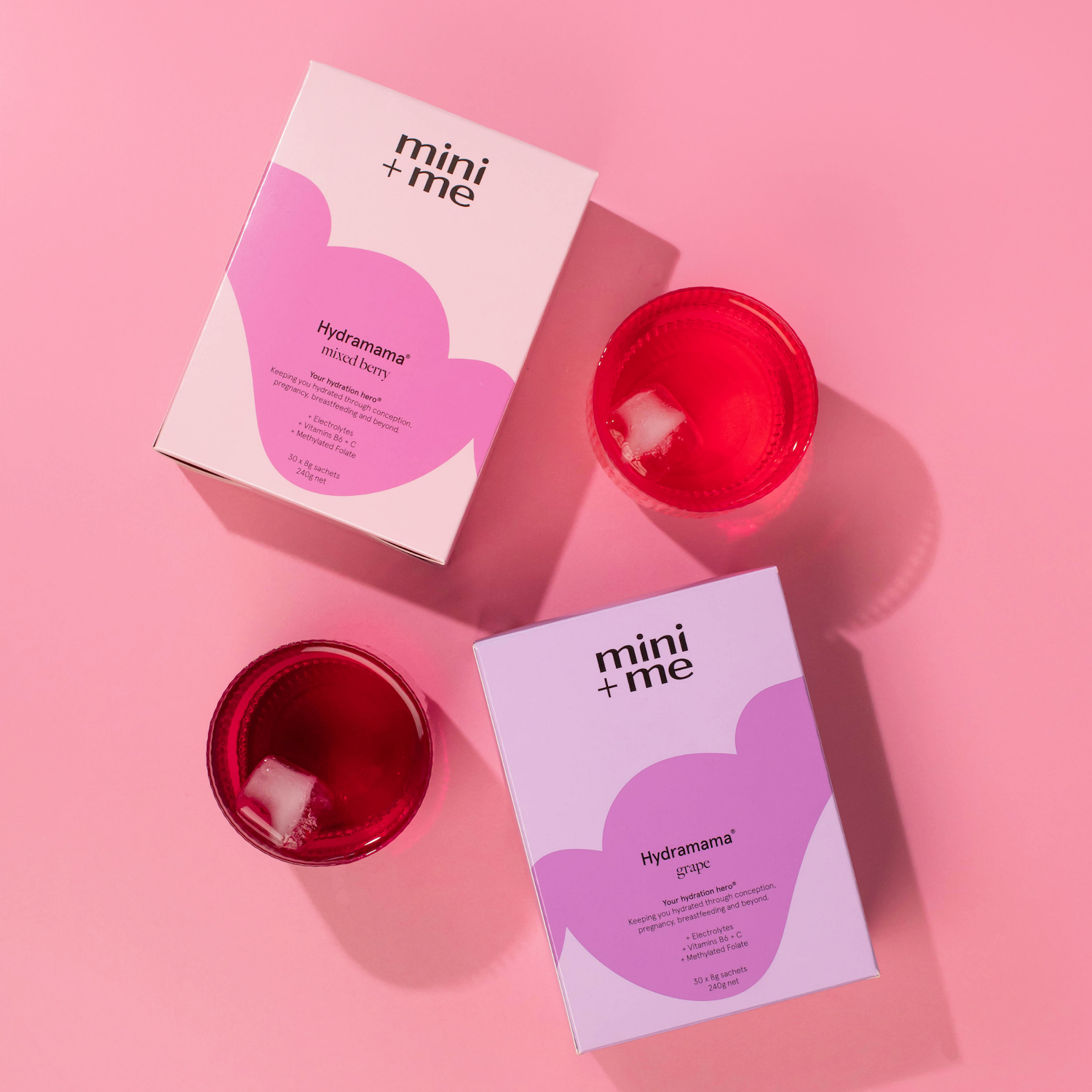 Hydramama Mini and Me Hydration Powder Mixed Berry