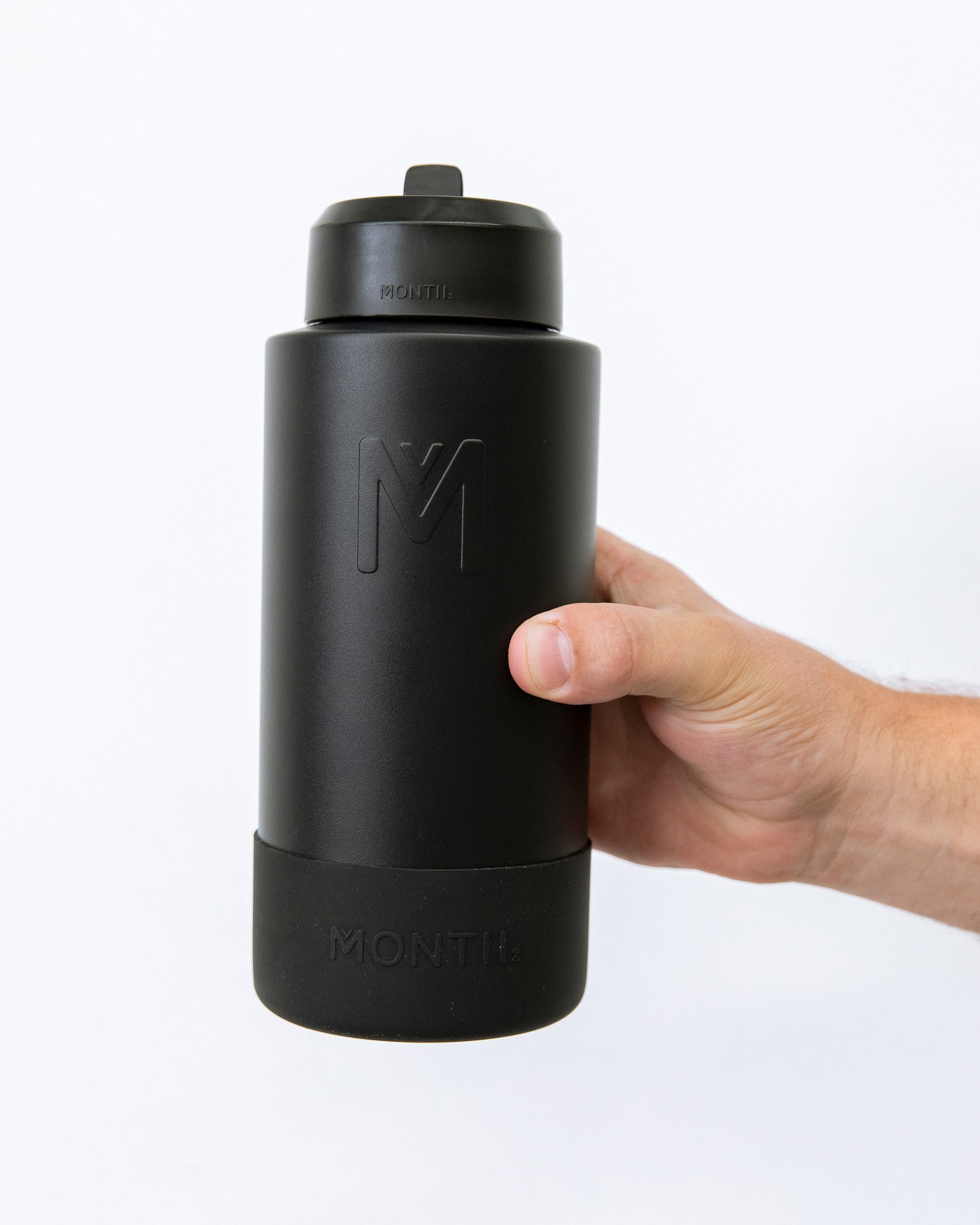 MontiiCo Fusion 1lt Drink Bottle Sipper - Midnight
