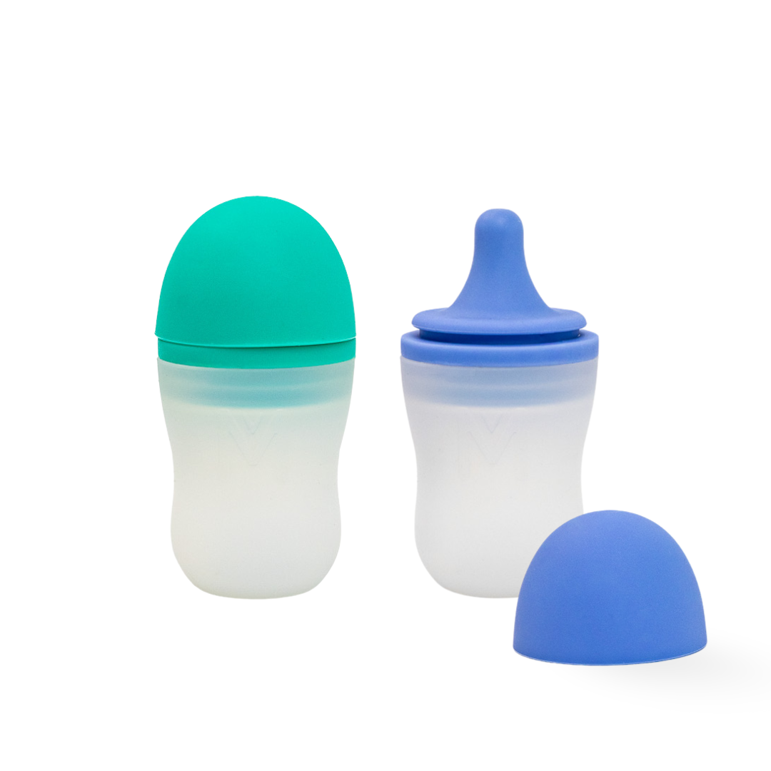 MontiiCo Silicone Sauce Bottle 2pk Mojito and Splash