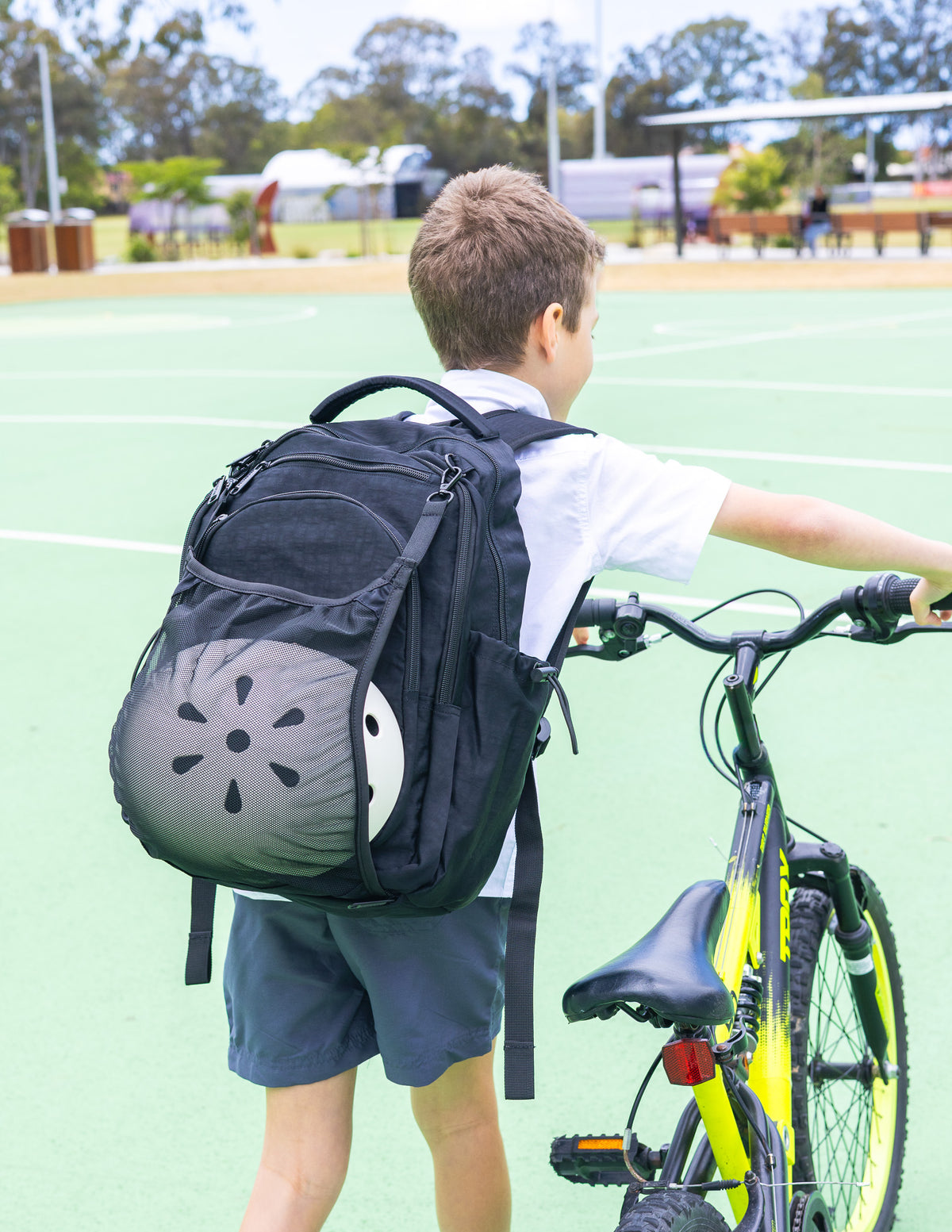 MontiiCo Sports School Bag Black