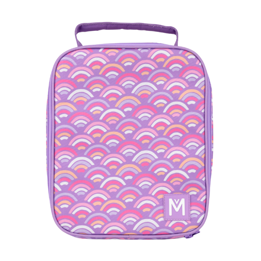 MontiiCo Insulated Bag & Bottle Combo - Rainbow Roller & Calypso