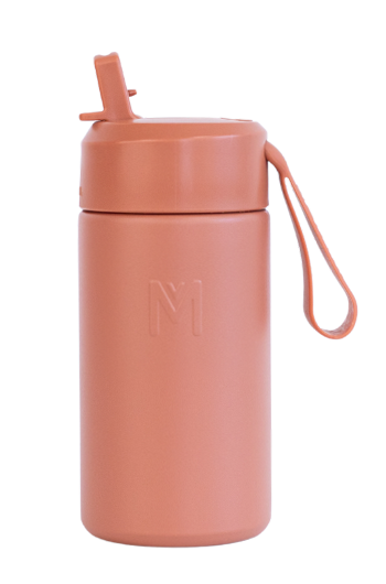 MontiiCo Fusion 350ml Drink Bottle Sipper - Clay