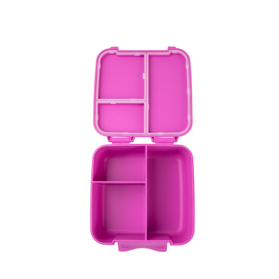 MontiiCo Bite Lunch Box - Fuchsia