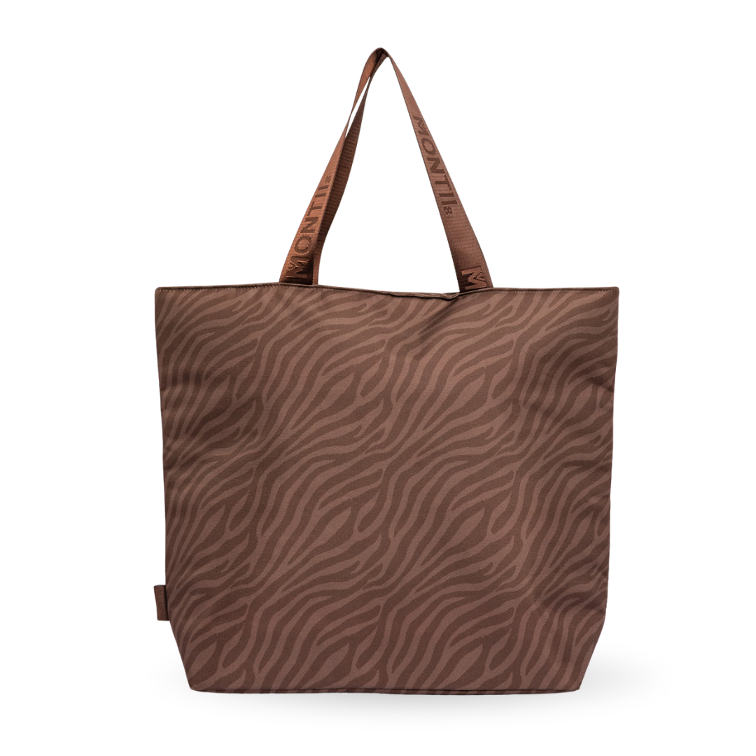 MontiiCo Insulated Tote Bag Zebra